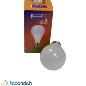 لامپ 9 وات حبابی LED امید پدیده